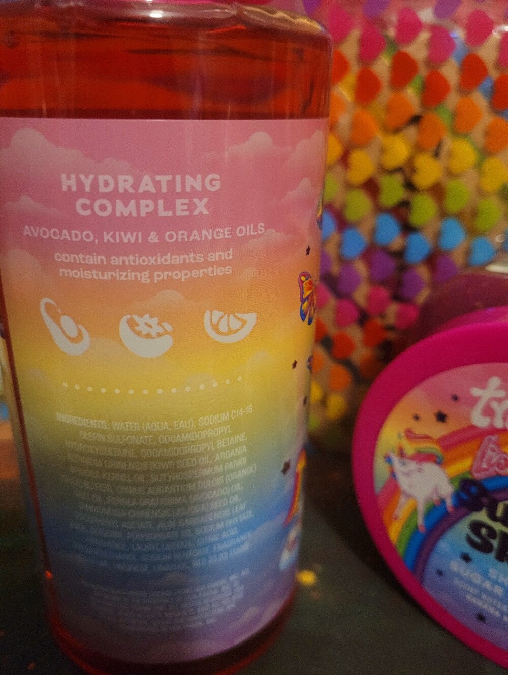 Lisa Frank X Tree Hut Sugar Sky Body Wash/ Scrub Set. Limited Edition - Picture 5 of 7